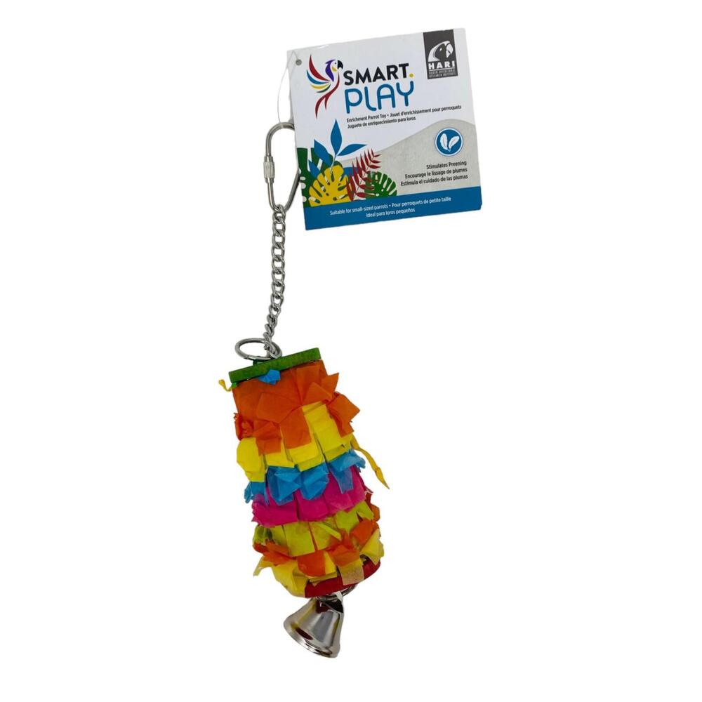 Hari Smart Play Enriched Parrot Bird Toy mini Pinata style Toy #81018